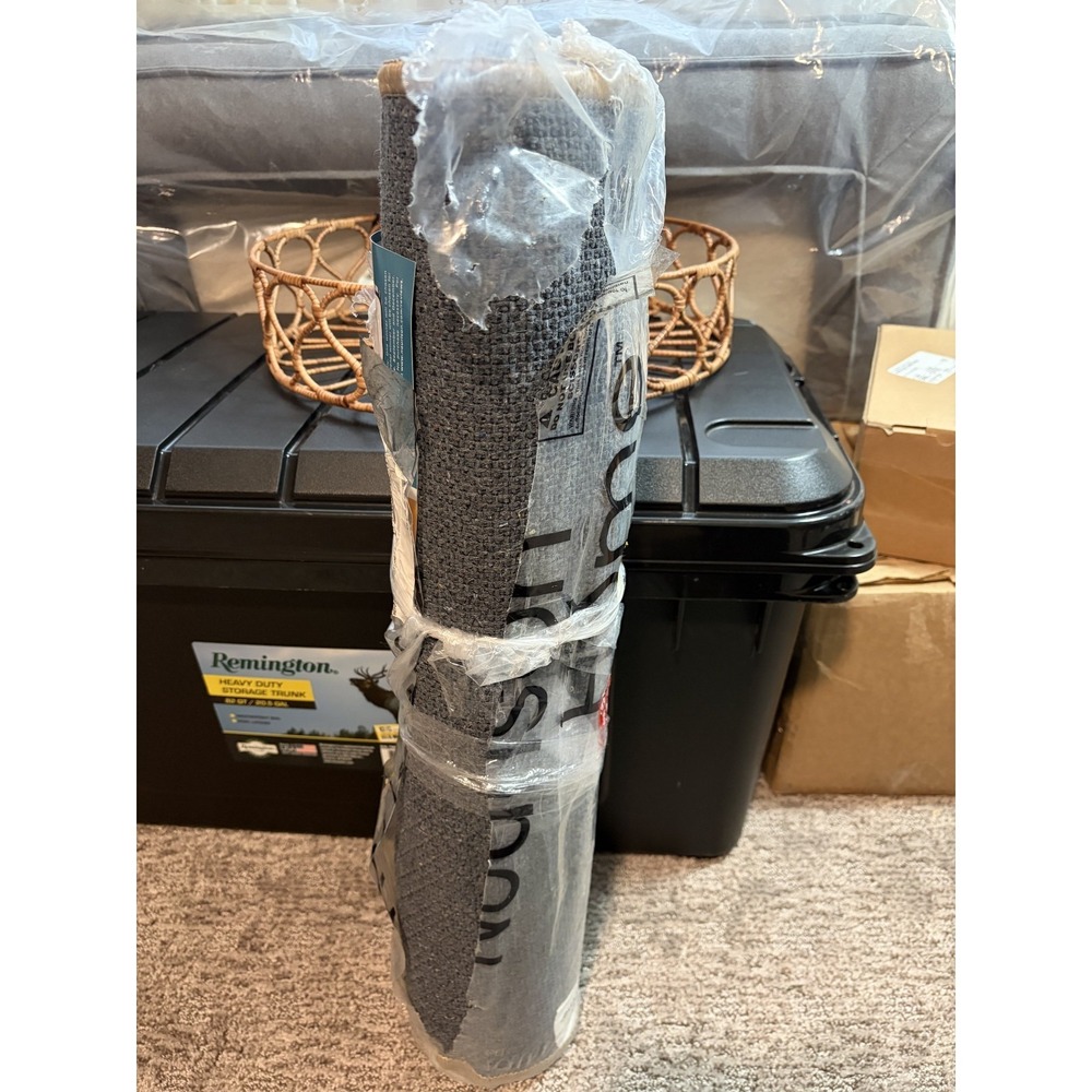 Nourison Washable Jute 2' x 6' Natural Runner Indoor Non-Slip Flatweave Rug- NWT - Picture 9 of 10